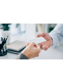Edelweiss - Business Card Holder 'Scherenschnitt'
