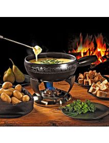 Stöckli - Cheese Fondue Caquelon 'Alpaufzug' (23cm)