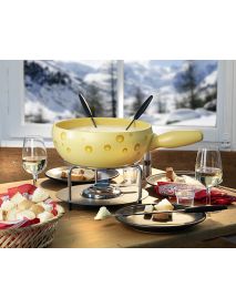 Stöckli - Cheese Fondue Caquelon 'Swiss Cheese'