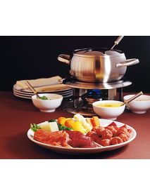 Stöckli - Fondue Plates Glass (Set of 6 Plates)