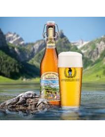 Appenzeller Bier - 'Quöllfrisch Naturtrüb' Non-Filtered Premium Lager Beer (33 CL)