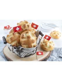 Edelweiss - Toothpick 'Swiss Flag' (10 PCS)
