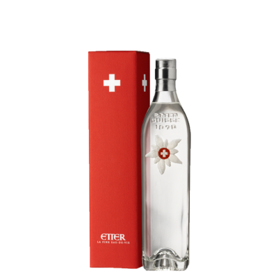 Etter - Original 'Zuger Kirsch' in Edelweiss Gift Package (35 CL)