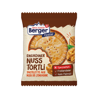 Berger - Engadin Nut Cake 'Nusstörtli' (74 G)