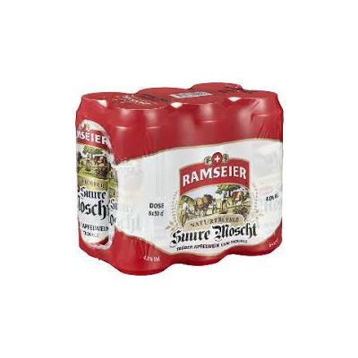 Ramseier - Apple Cider 'Suure Moscht naturtrüeb' 4% Alcohol (6 x 500 ML)