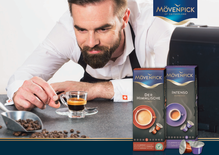 Introducing Mövenpick Swiss Coffee at Swiss House Shop
