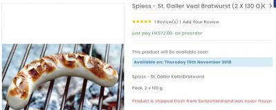 Swiss House Shop – “Pre-Order” your fresh Swiss Products