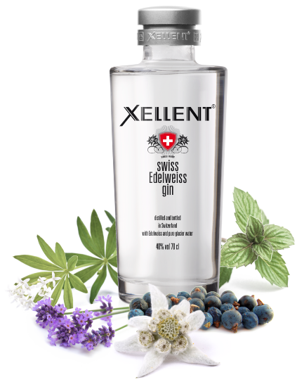 XELLENT Swiss Edelweiss Gin